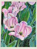 Botanical Watercolour Painting of Flowers – A3